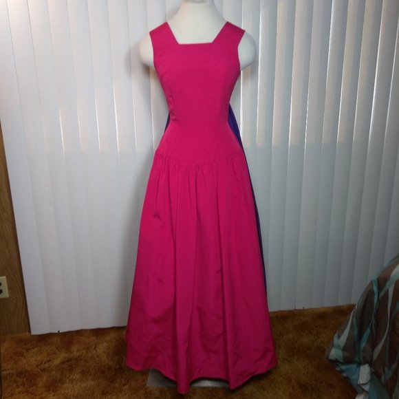 Dresses & Skirts - Embellished Gown with removable cape dress